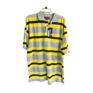 Silver Point Mens * Stripe * Polo Shirt Sz XXL NWT